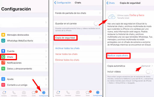 Cómo Recuperar WhatsApp Desinstalado en iOS (Fuente: WhatsApp)